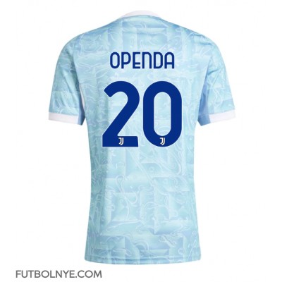 Camiseta Juventus Lois Openda #20 Visitante Equipación 2025-26 manga corta Camiseta Juventus Lois Openda #20 Visitante Equipación 2025-26 manga corta